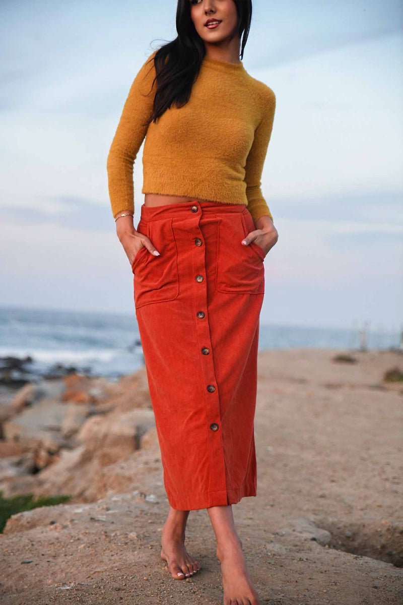 Saffron Sands Long Sleeve - Golden Yellow