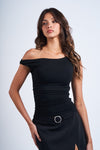 Bare It All Sleeveless Top - Black