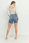 JBD Cut Off Denim Dad Short- Medium