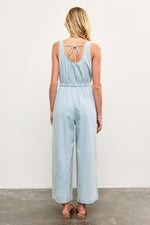 West Coast Whimsy Straight Leg Denim Jumper - Light Wash