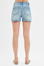 Risen Jeans High Rise Pocket Detail Shorts