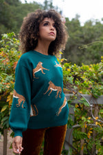Prowler Pullover Sweater - Ocean Green