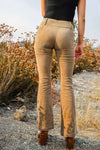 Blissful Horizons Wide Band Corduroy Pant - Taupe