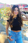 Bare It All Sleeveless Top - Black