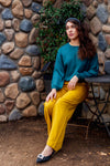 Rendezvous Blouse - Pine Green