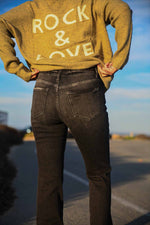 FLYING MONKEY Weathered Jeans - Black