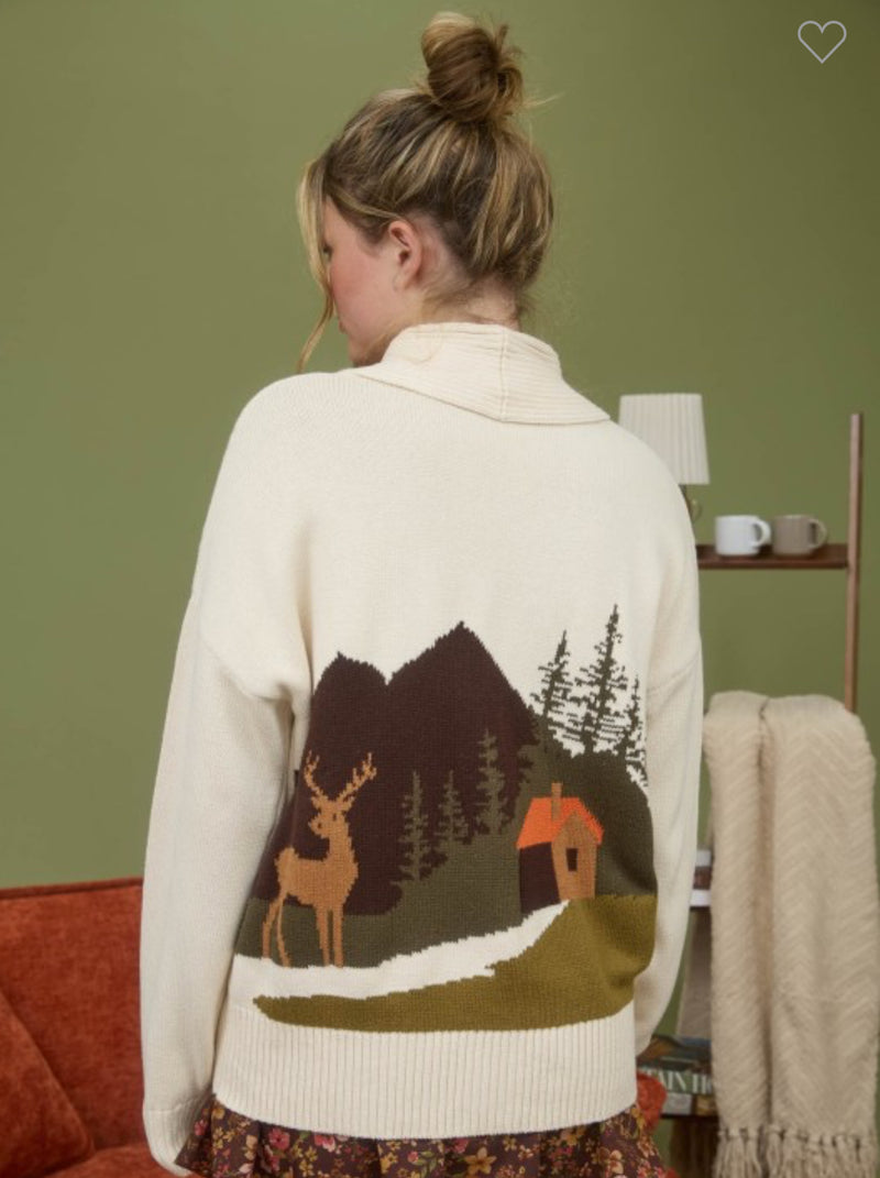 Wilderness Way Cardigan *ONLINE EXCLUSIVE*- Cream