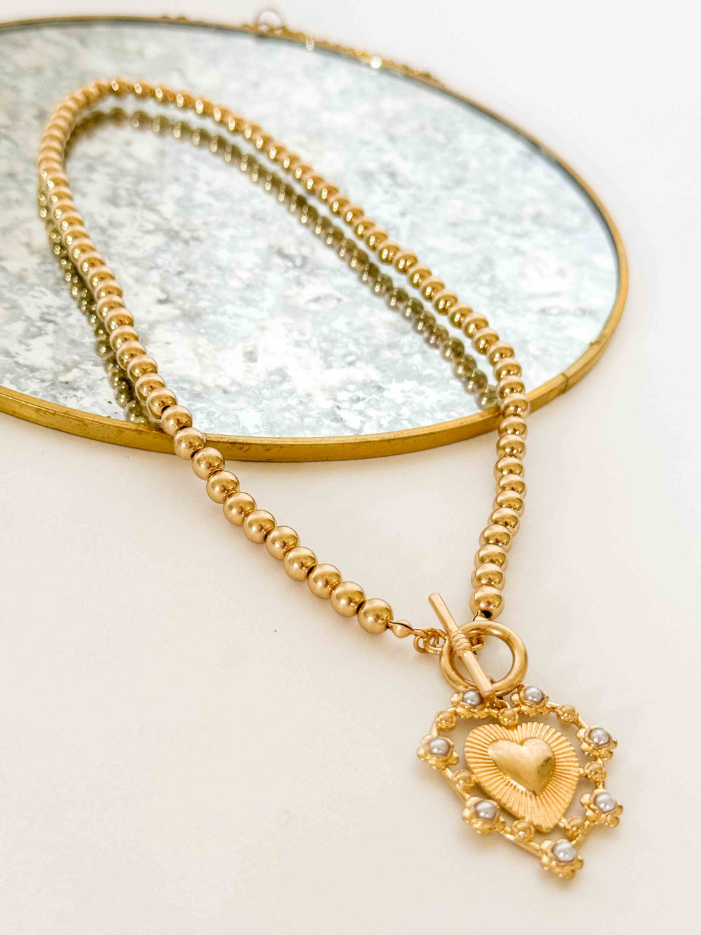 Sophia Pendant Necklace-Gold