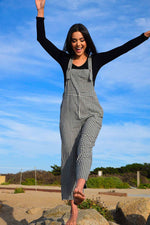 Move and Shake Overall - Black/White Gingham