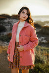 Cozy Up Quilted Jacket - Terracotta