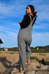Move and Shake Overall - Black/White Gingham