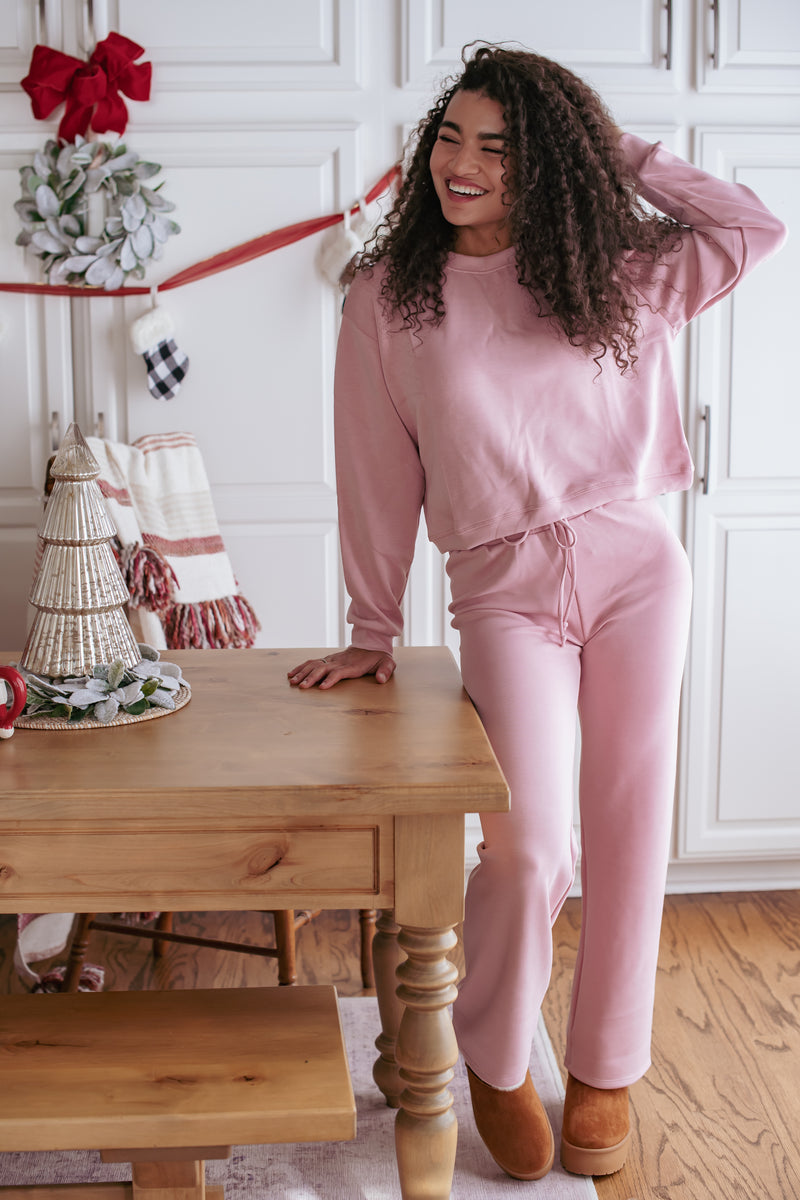 Enchanted Eve Lounge Pant - Bubble Gum