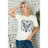 Greatest Mom Tee- Cream