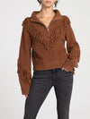 Rustwood Fringe/Tassel Detail Pullover - Mocha