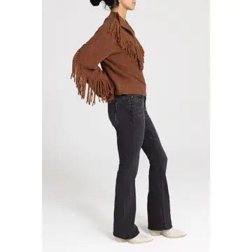 Rustwood Fringe/Tassel Detail Pullover - Mocha