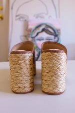 Cabo Wabo Platform Sandal - Tan