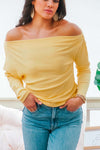 Sun Shines For You Top - Yellow