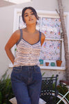 Layer Me Up Southwest Knit Tank - Multi