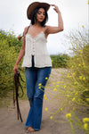 Missy Miss Camisole Tank Top - Natural